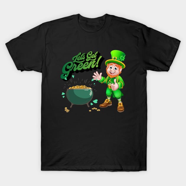 St Patricks Day T-Shirt by Museflash